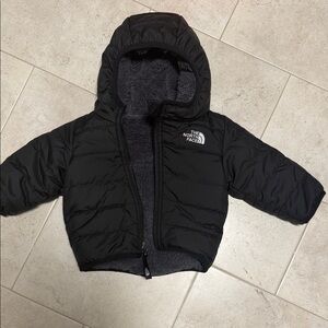 The North Face Infant Black Hooded Jacket